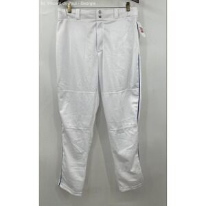 Wilson Semi Relaxed Piped Baseball Pants Men's Large White NWT Flaws